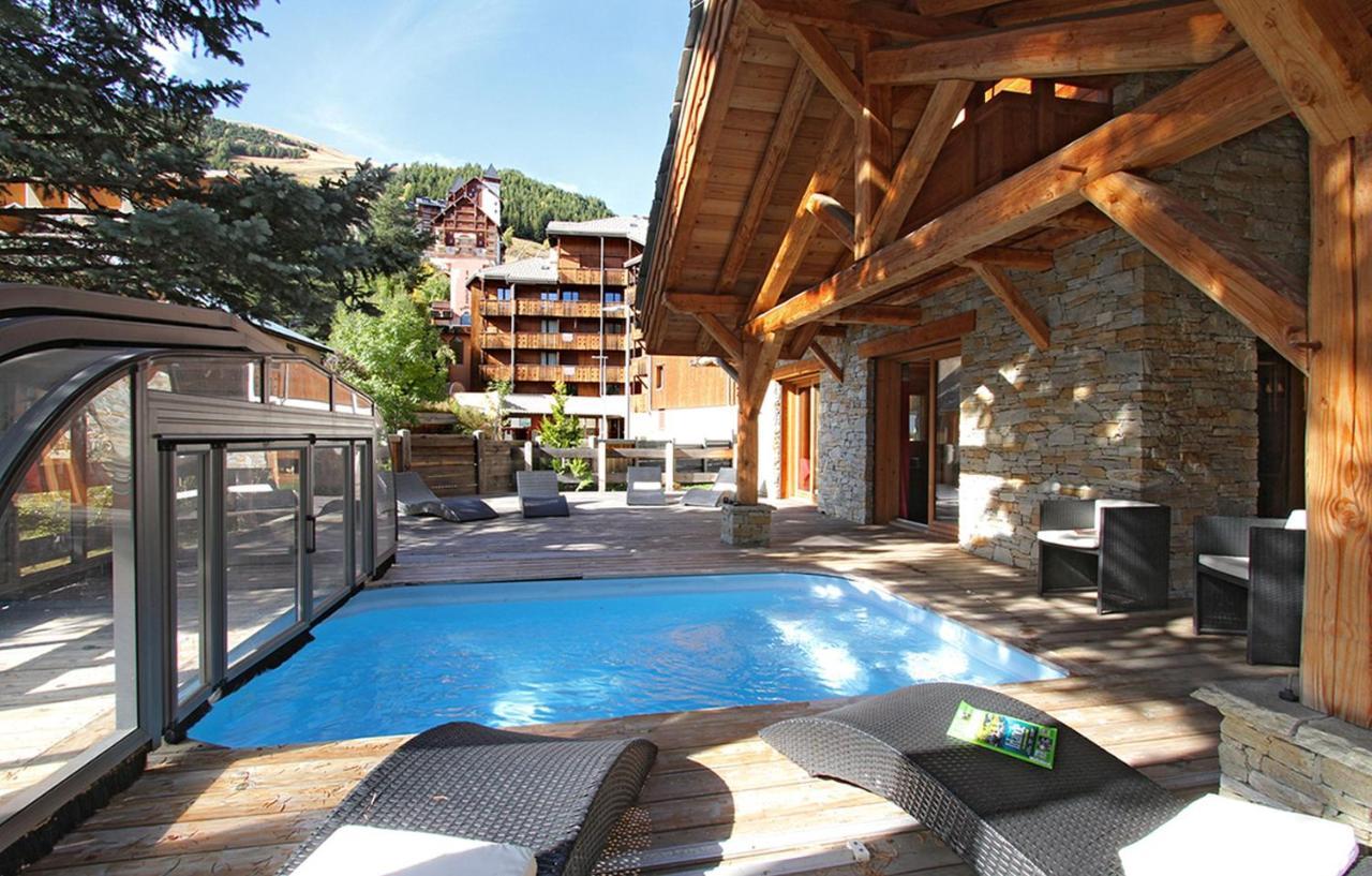 Odalys Chalet Le Renard Lodge Les Deux Alpes Exterior foto